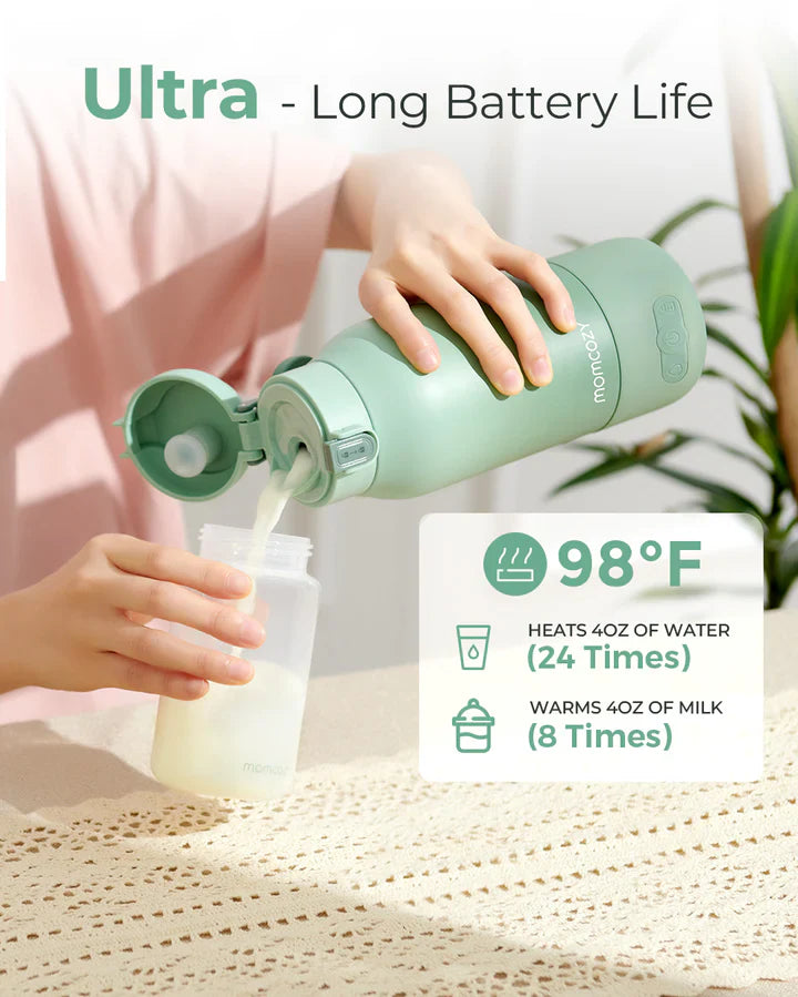 Superfast Portable Breast Milk & Water Warmer for Travel