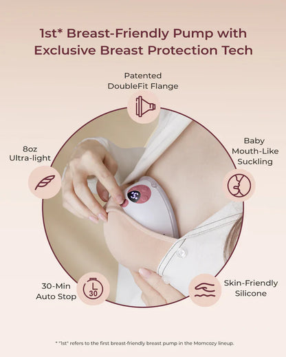 All-in-one M5 Wearable Breast Pump - Painlessly Pump