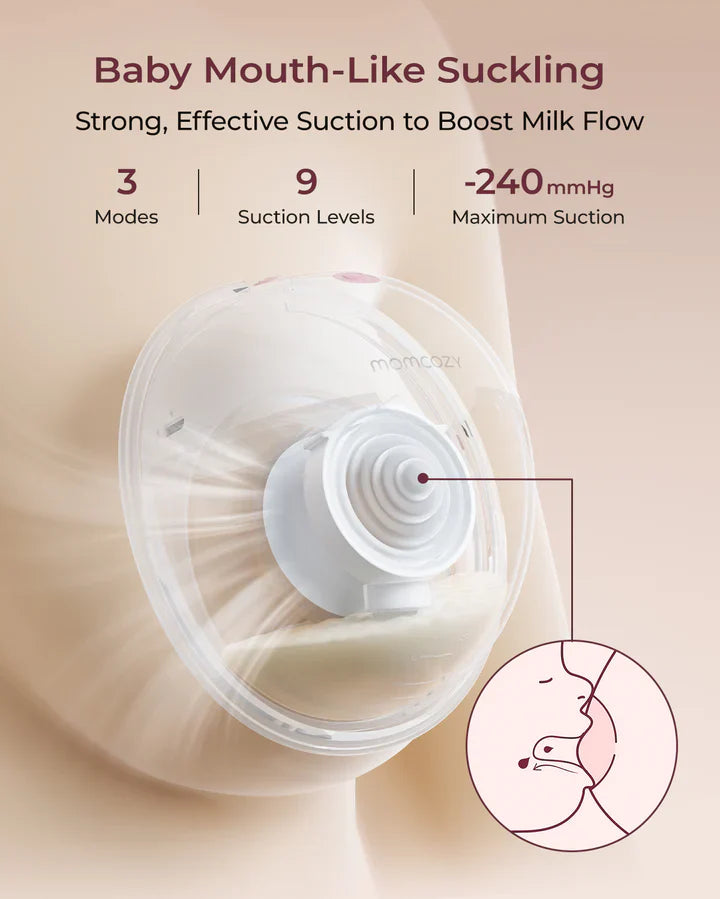 All-in-one M5 Wearable Breast Pump - Painlessly Pump