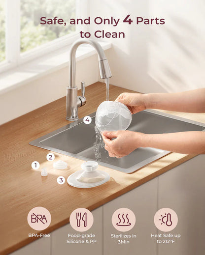 All-in-one M5 Wearable Breast Pump - Painlessly Pump